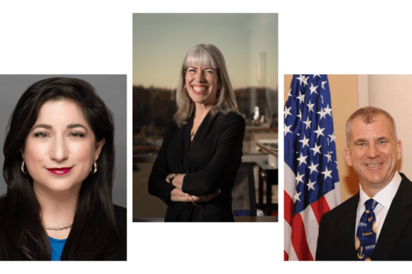 Pictured left to right: Sara Fuentes, Jennifer Carpenter, Jim Weakley